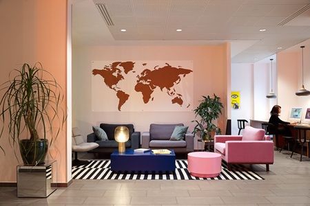 the social hub lobby