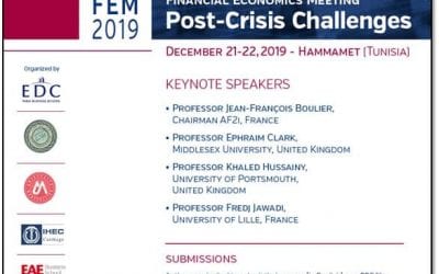 Meeting: Financial Economics Meeting: Post- Crisis Challenges (FEM-2019)