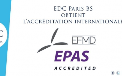 EDC Paris Business School reçoit l’accréditation EPAS