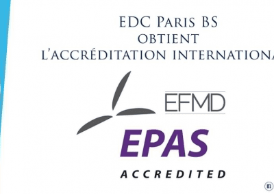 EDC Paris Business School is awarded EPAS accreditation