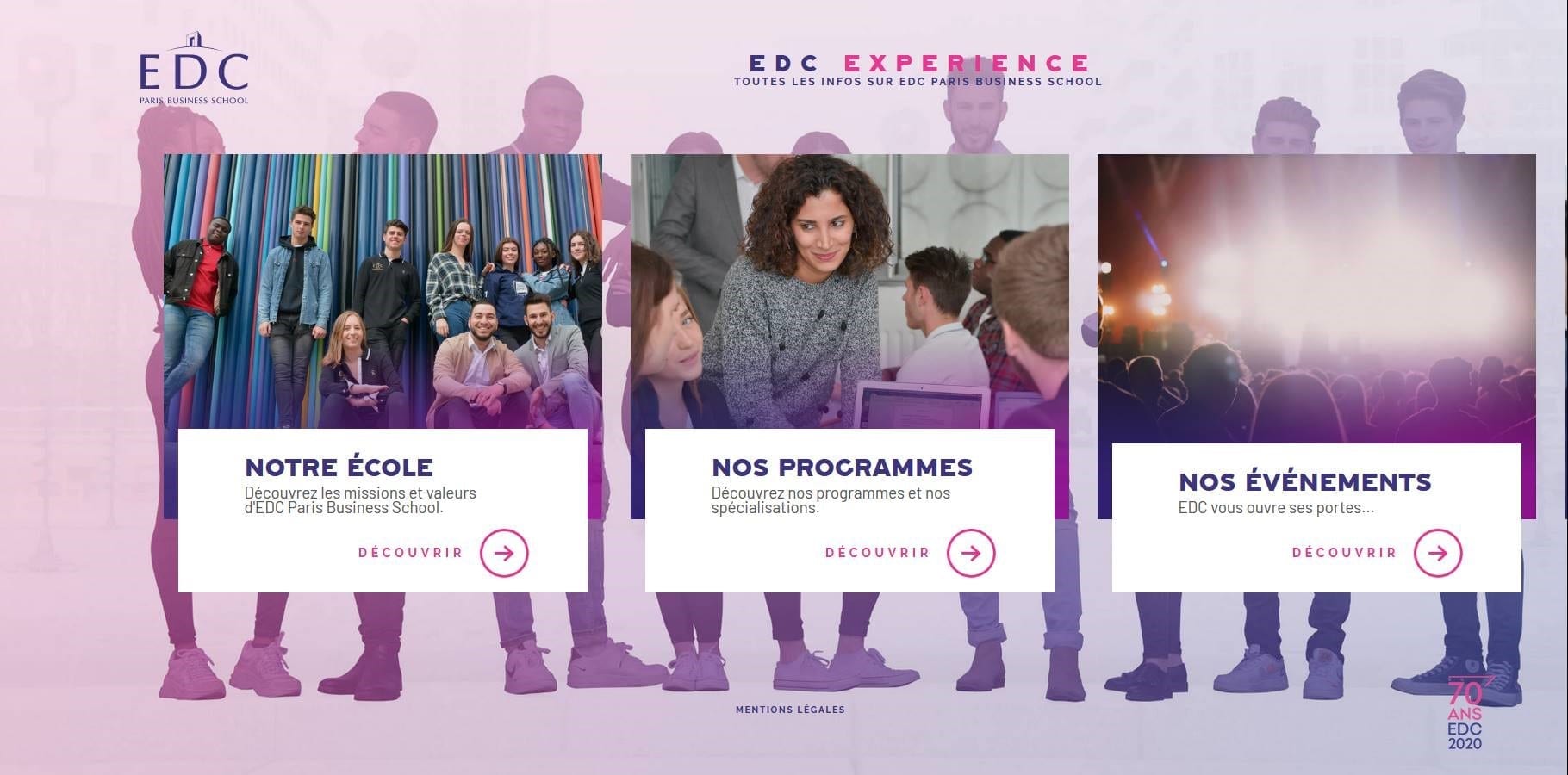 video experience EDC